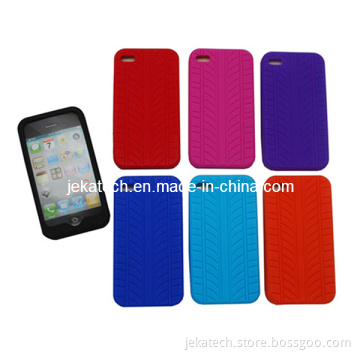 for iPhone 4 Tyre Veins Silicone Case